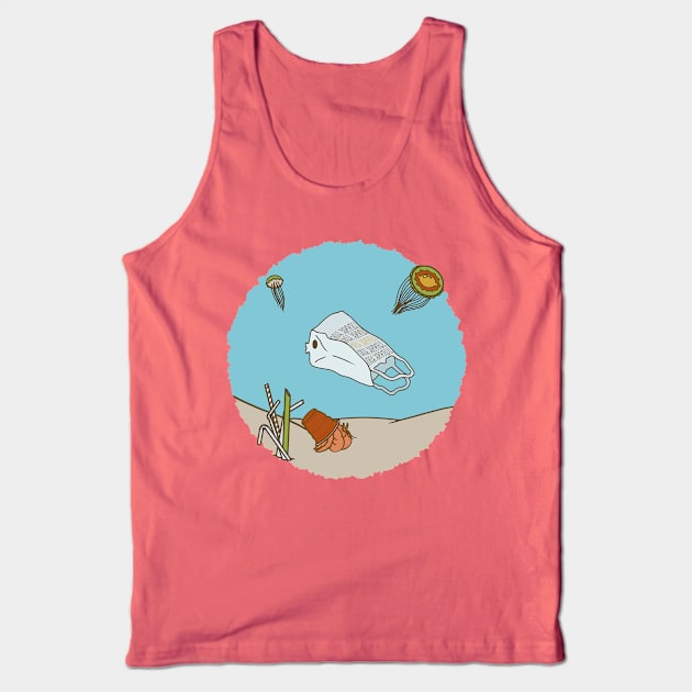 Sea plastic Tank Top by checkman